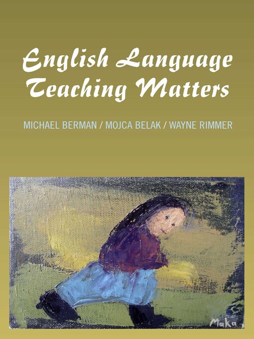 Upplýsingar um English Language Teaching Matters eftir Michael P. Berman - Biðlisti